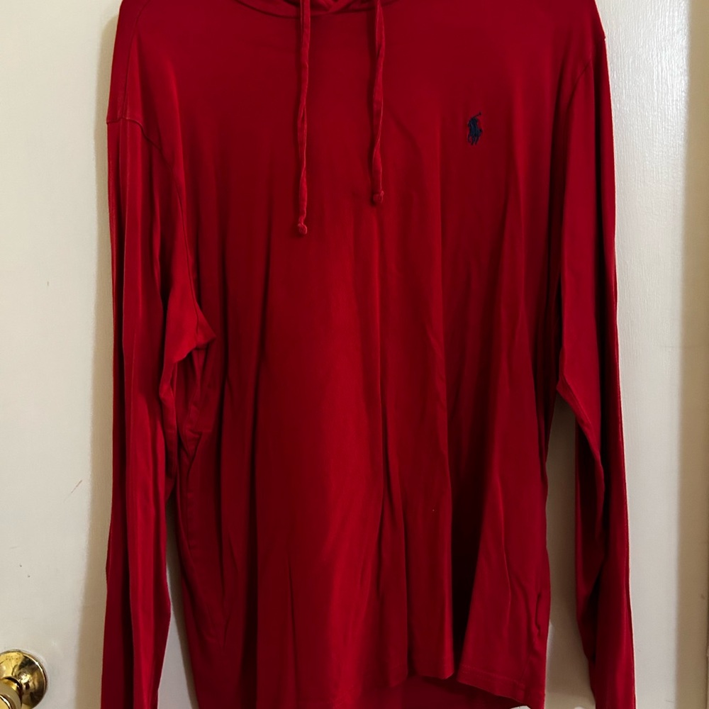 Ralph Lauren Men's Red Hoodie